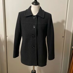 Anne Klein wool blend coat